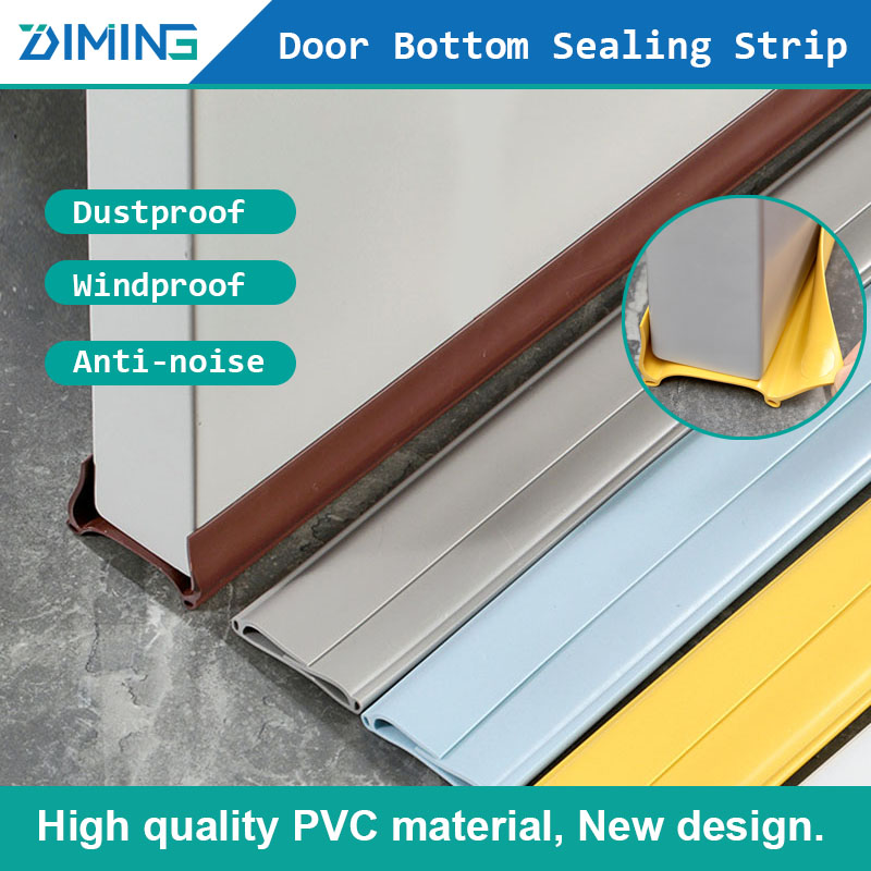 Miếng bịt đáy cửa mềm dẻo dài 95cm miếng bảo vệ hai lớp chặn cửa bằng cao su silicon miếng chặn cửa chống tiếng ồn chống côn trùng dải cửa sổ chống bụi thời tiết