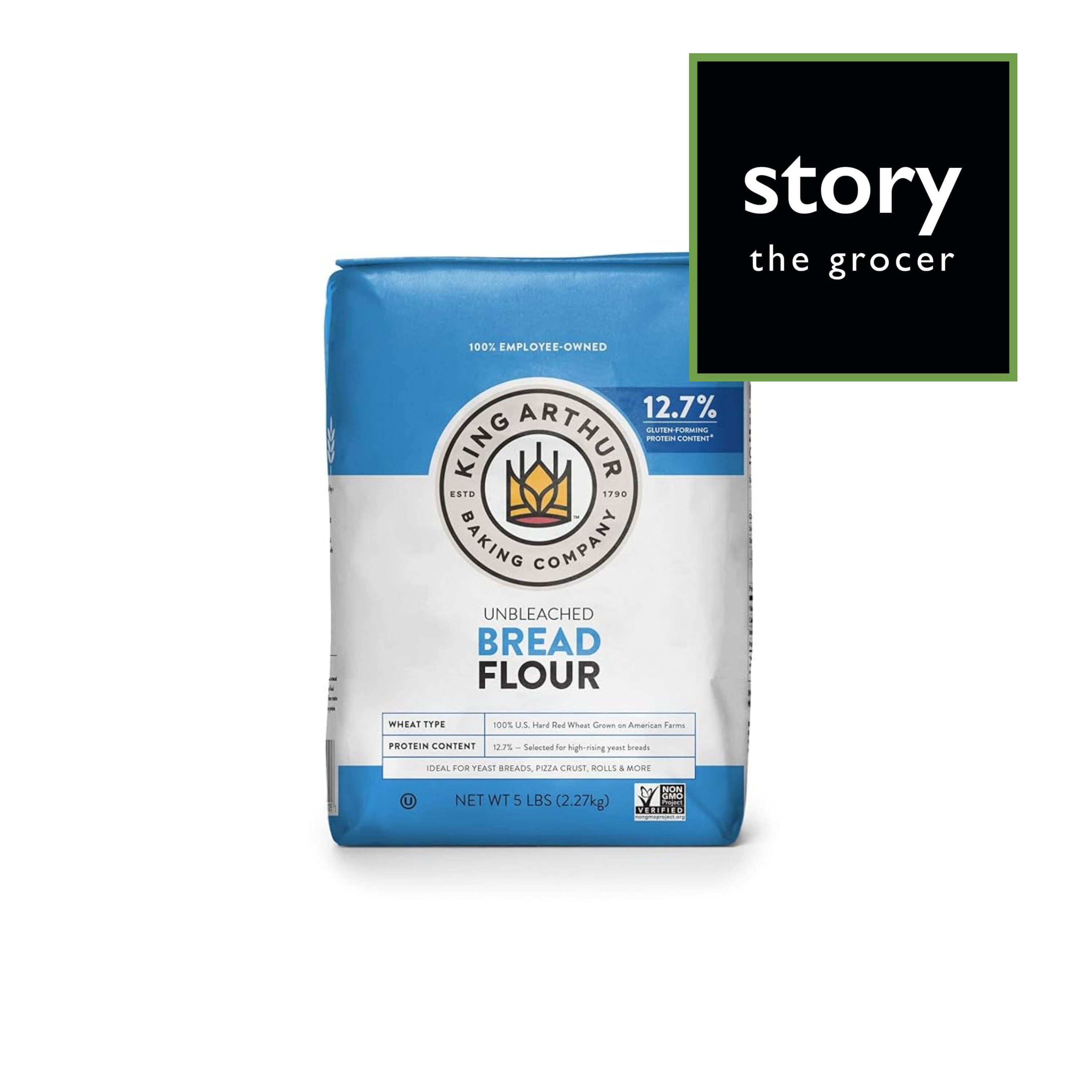 King Arthur Unbleached Bread Flour 2.27kg from USA - XJ - Jenama King Arthur Flour Harga 69 Ringgit*Penghantaran Percuma