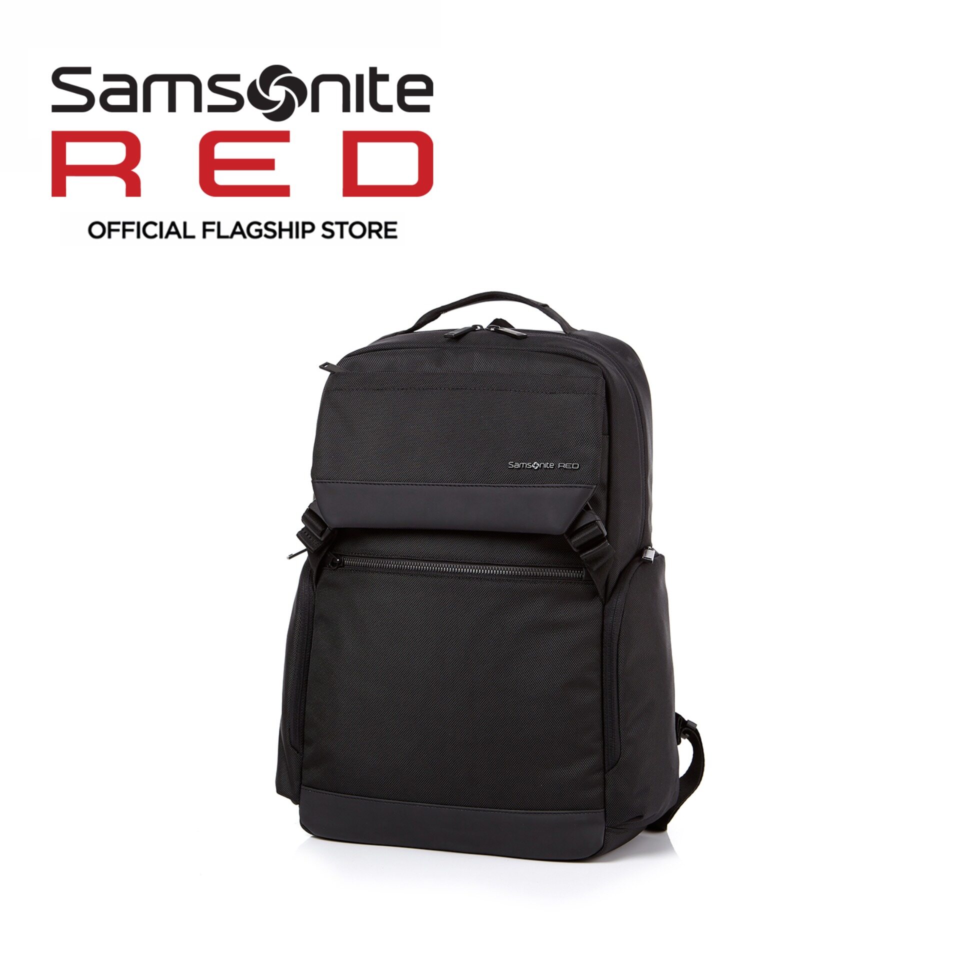 samsonite red brunt backpack