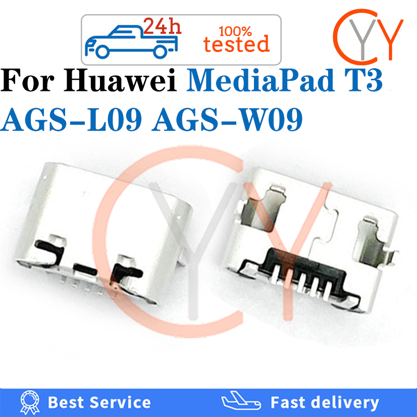Connecteur De Recharge Pour Huawei Mediapad T3 10 - Neuf, Pièce De Rechange !