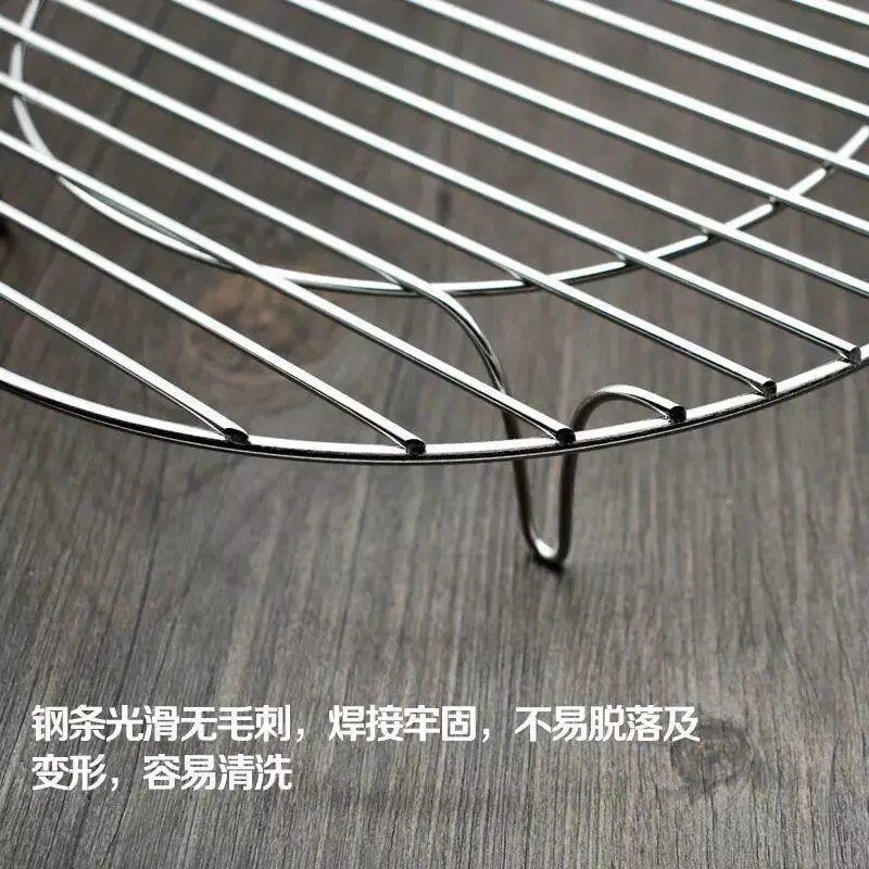 Gambar Steamer rack stainless steel steaming rack steaming grid stew rack put steaming plate steamed rice steamed vegetable rack kitchen supplies