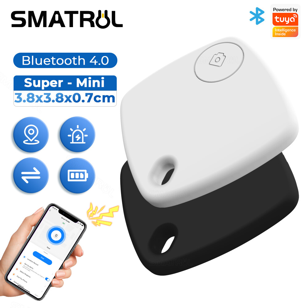 Smatrul báo động chống mất mini, bluetooth 4.0 thông minh, túi chống mất máy theo dõi hoạt động ví báo động định vị thiết bị tìm chìa khóa cho thú cưng cho trẻ nhỏ