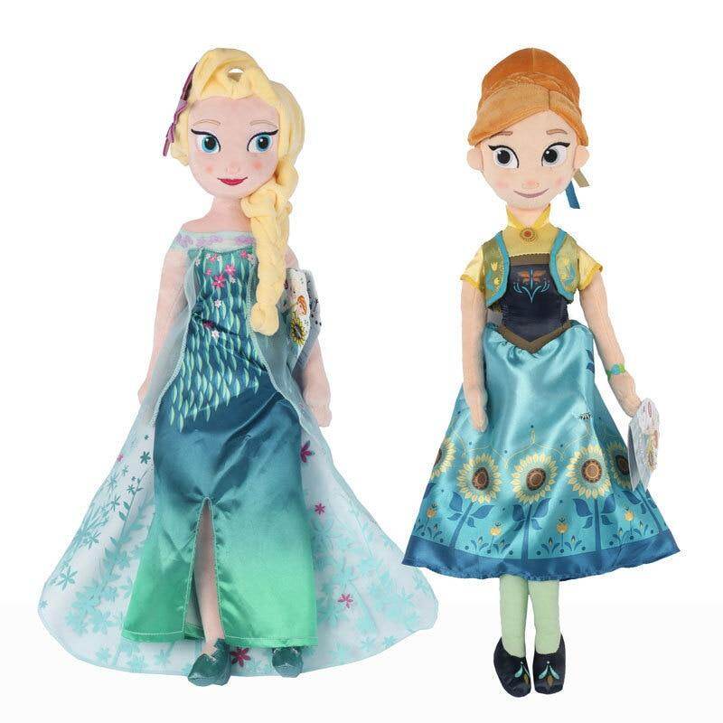 40cm 50cm Disney Frozen 2 Princess Doll Elsa Anna Stuffed Plush