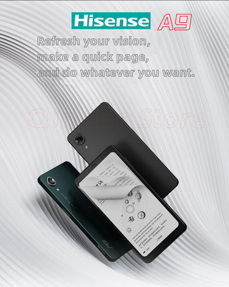 Hisense A9 Android Smartphone Has A Inch E Ink Display With