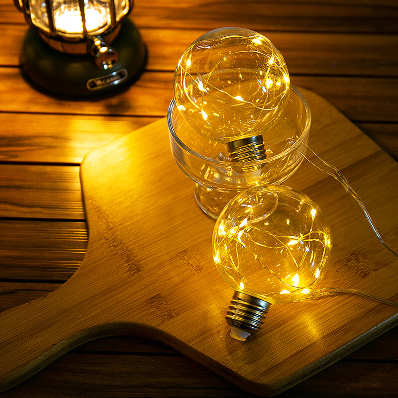 Camelcrown lều cắm trại đèn tạo không khí đèn trang trí cắm trại đèn tán tuổi thọ pin dài đèn led