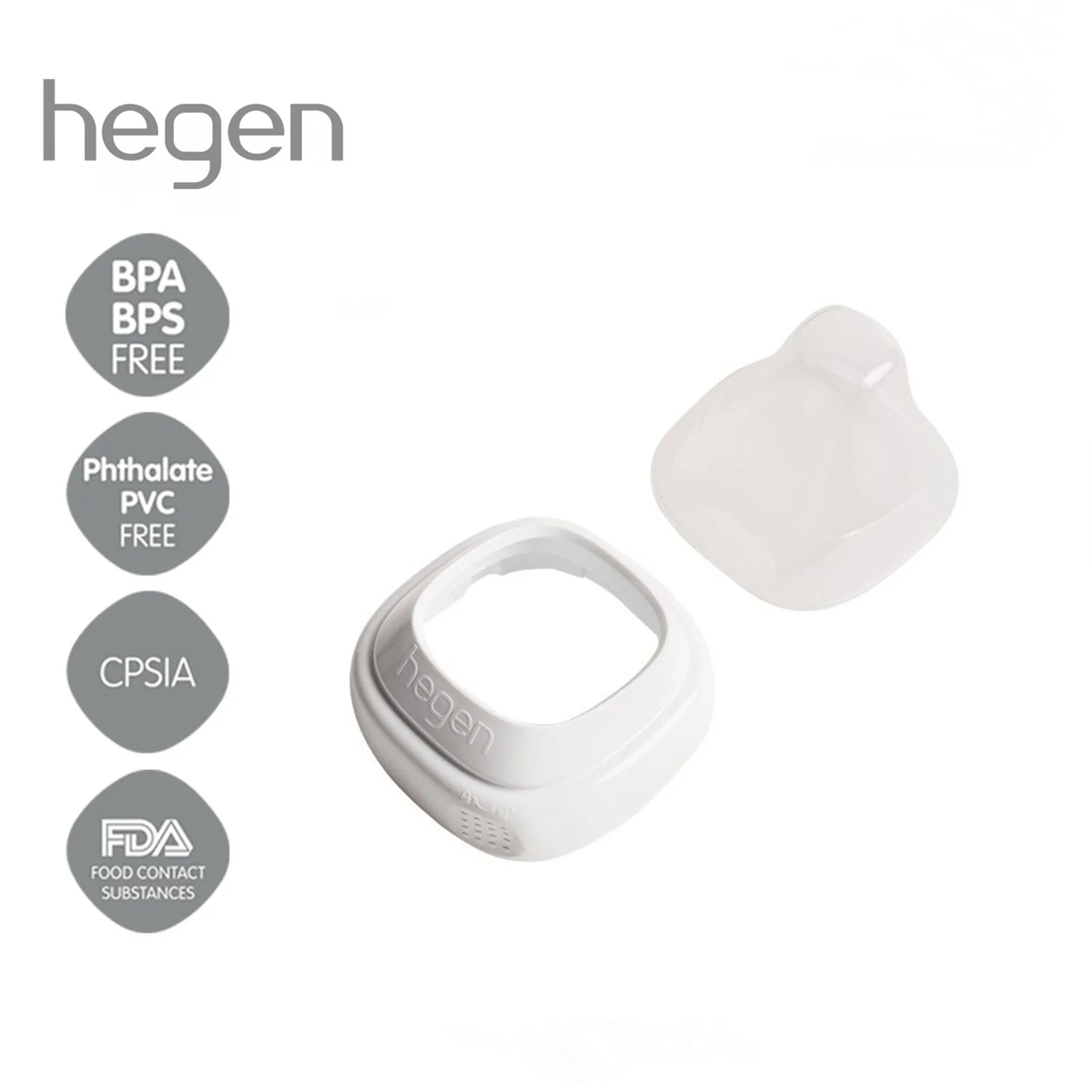 Bình sữa Hegen PCTO™ cổ rộng PPSU + núm ti chống đầy hơi – Dung tích 150ml/240ml/330ml (5oz/8oz/11oz) cho bé