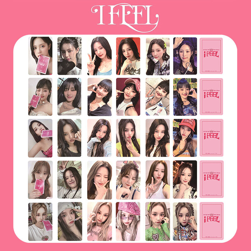 G)I-DLE Album I feel Ktown4u PhotoCards Gidle Miyeon Yuqi Shuhua