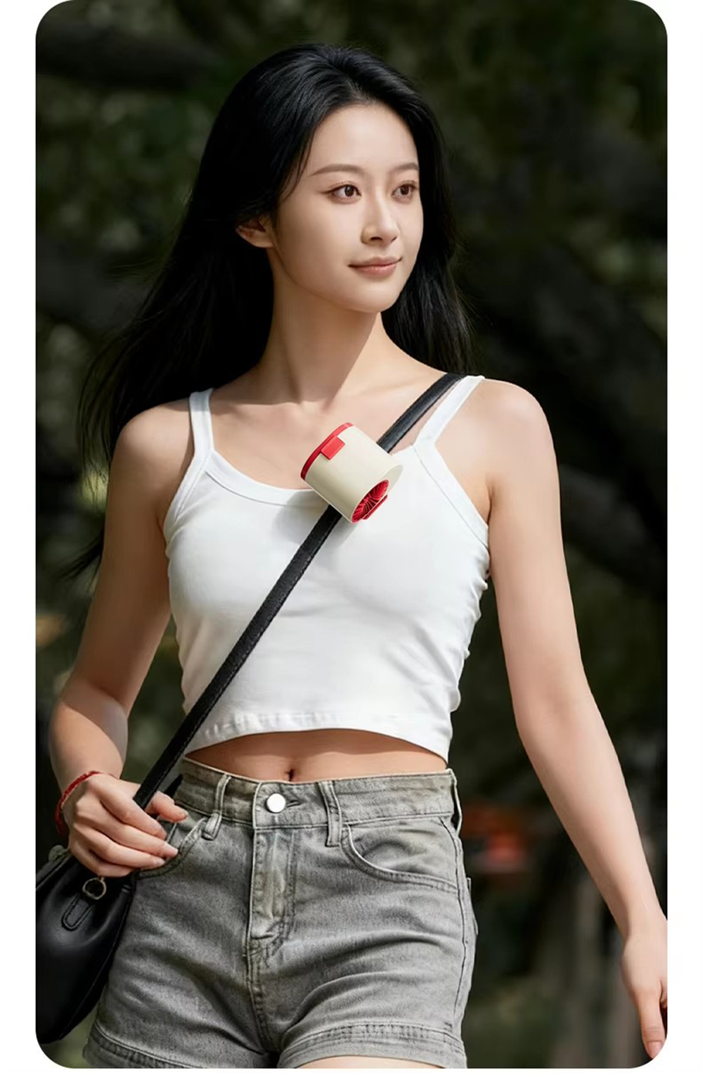 Portable Mini Clip Fan Usb Rechargeable Handheld Cooling Fan_voghion.com