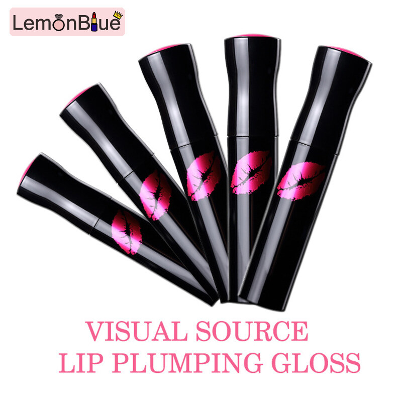 Gambar LemonBlue Plumping Lip Gloss Sexy Liquid Lipstick Glitter Waterproof Long Lasting Moisturizing
