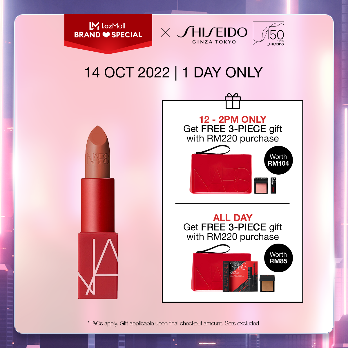 Gambar NARS LIPSTICK MOROCCO