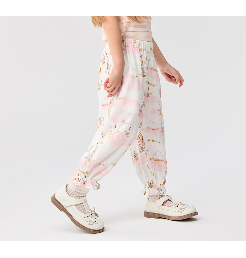 balabala Children Pants For Boy And Girl Summer Antimosquito Pants Little Kids Summer Breathable Outdoor Casual Pants · v4