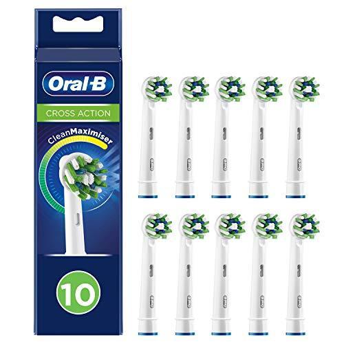 Oral-B chính hãng bàn chải đánh răng chạy điện thay thế bàn chải đa hành động 10 cái đa hành động bàn chải EB50 RB