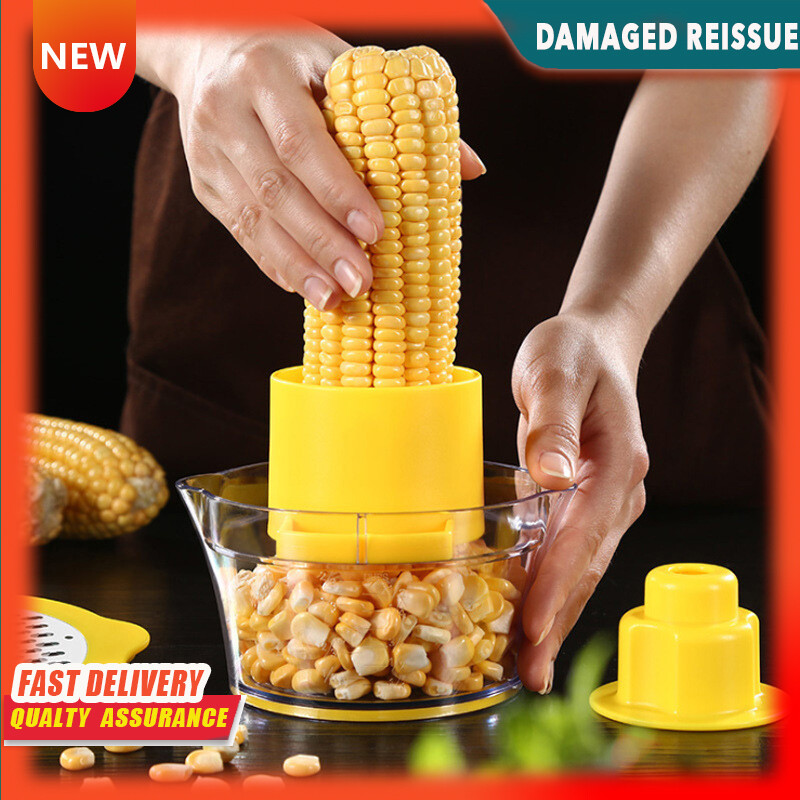 Gambar Peeling Corn Artifact Household Planing Corn Thresher Corn Thresher Peeler Small Kitchen Gadget Set