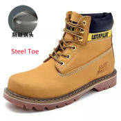 Caterpillar Steel-Toe Work Boots for Men