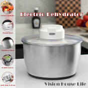 Vision 5L Electric Stainless Steel Dehydrator and Salad Spinner