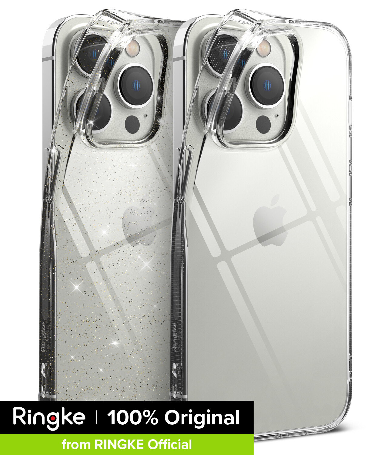 Ringke air ốp tương thích với iphone 14 pro, ốp tpu dẻo mỏng nhẹ trong suốt kèm dây đeo cổ tay