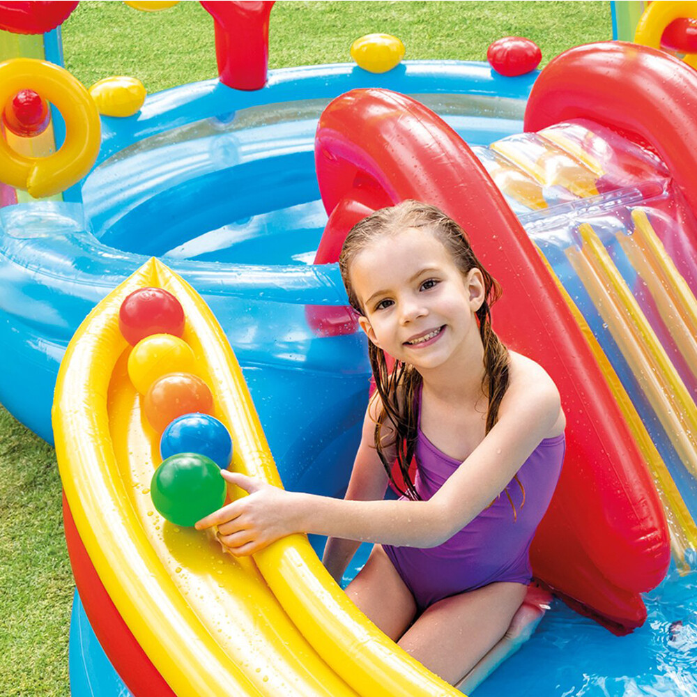 rainbow ring inflatable play center