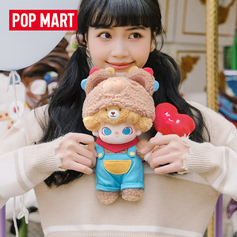 Pop mart dimoo hẹn hò series-nhân vật hành động búp bê bông 20cm