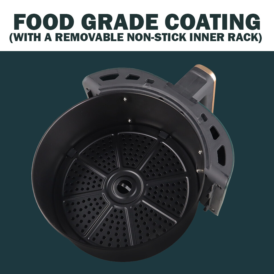 3.8L Rapid Air Fryer Advance Jade Green (FY203) RIINO