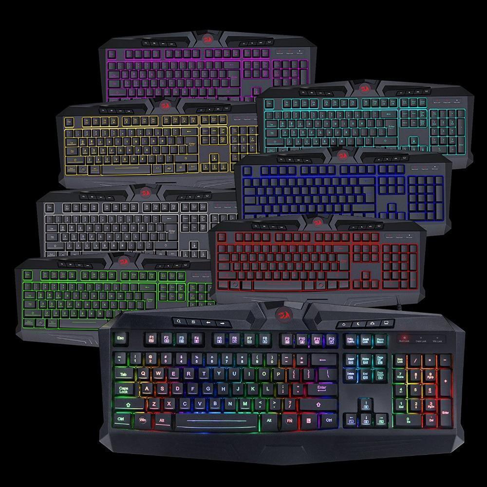 Redragon Gaming Keyboard & Mouse Combo S101 RGB LED Backlit Keyboard and Mouse Set 18 c07d9ef89578ad41dedf9498a4af9713