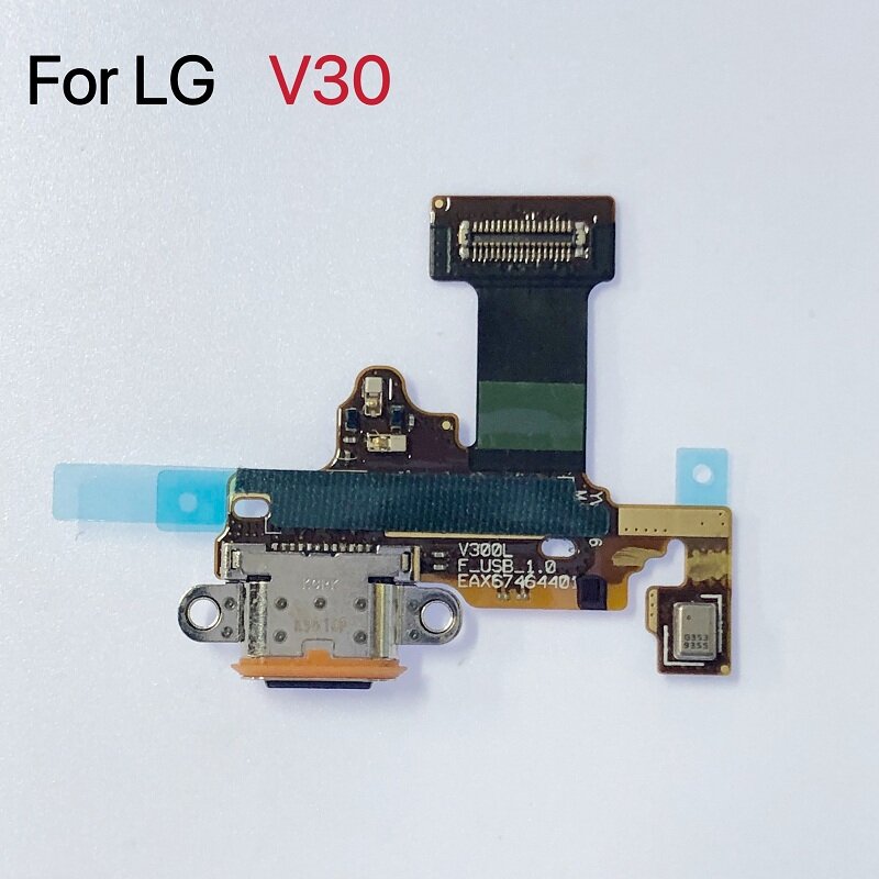 Cho lg v30 h930 h933 đầu nối usb sạc cổng sạc điện thoại dock board phụ tùng thay thế cáp mềm