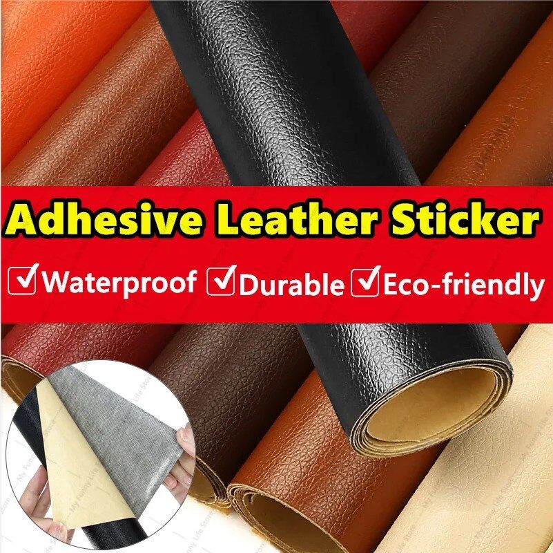 Polocat20 * 30cm tự dính Nhãn Dán da cho sửa chữa sofa vá đồ đạc chống nước bàn ghế Sticker PVC ghế sofa sửa chữa băng da