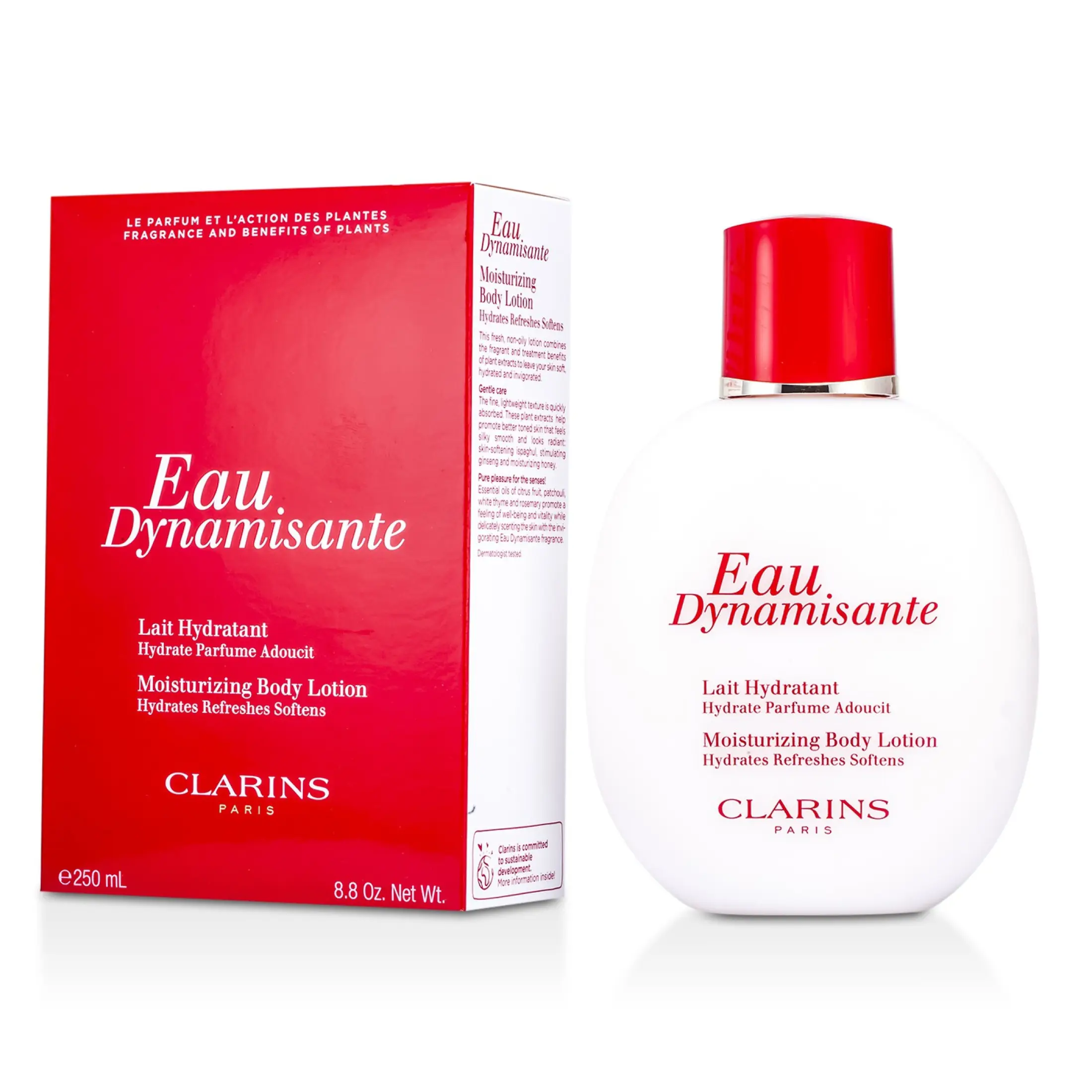 clarins eau dynamisante moisturising body lotion 250ml