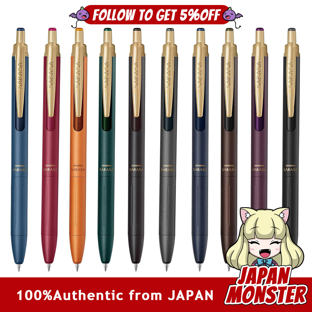 [10Colors] Zebra Gel Ballpoint Pen Sarasa Grand 0.5mm P JJ57 Japan