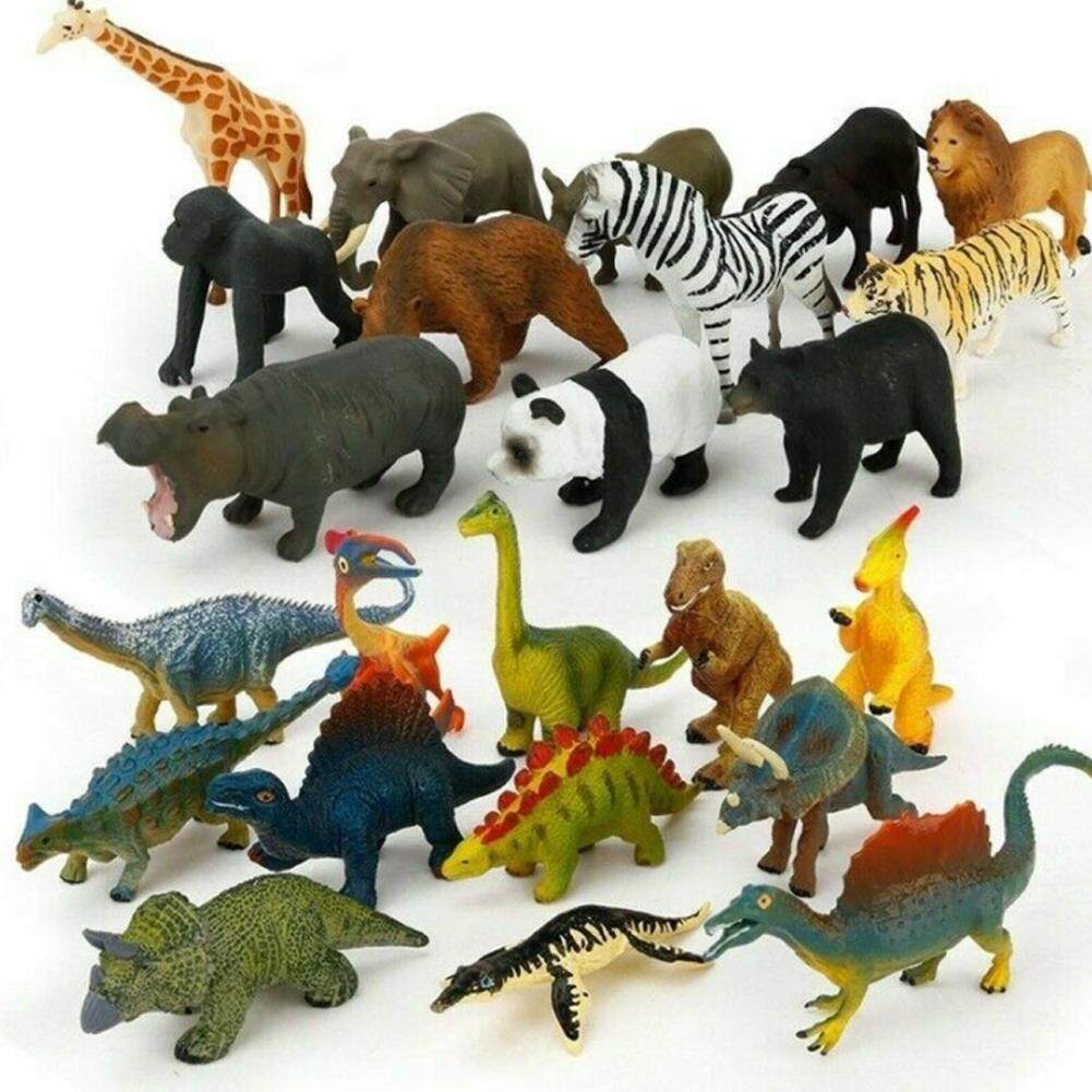 12pcs Of Mini Wild Life Animals Box Set Mini Figures Collecta Models Wild Life Animals Collection Toys For Boys Lazada Singapore