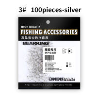 Bearking Lure Steel Snap - American-Style Enhanced Figure-8 Swivel High Strength Anti-Tangle Perfect for Lure Fishing