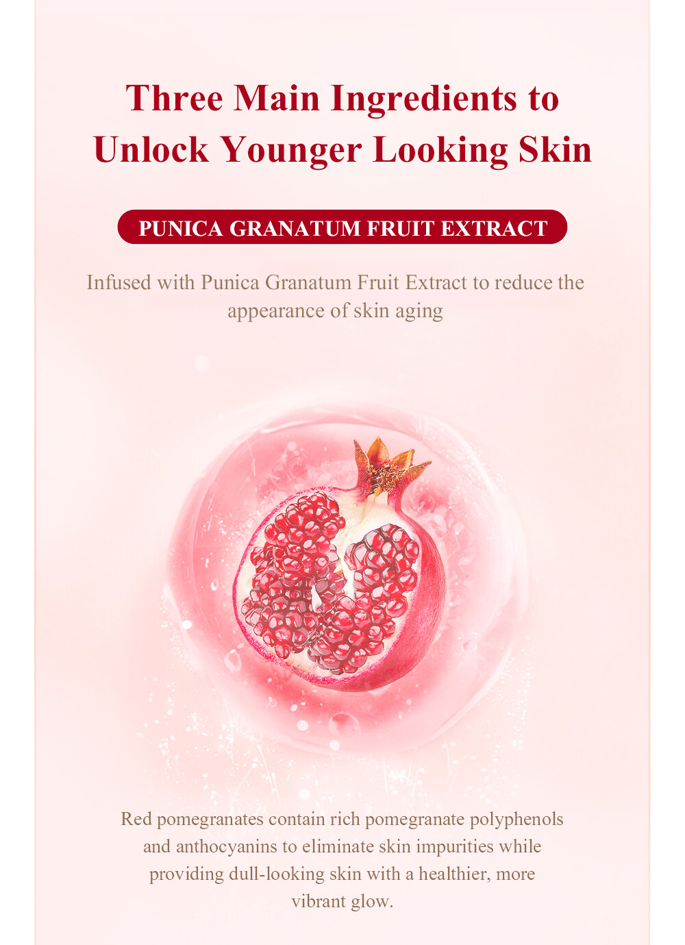 BREYLEE Serum Tinh Chất Lựu Đỏ 30ml Làm Trắng Da, Dưỡng Ẩm, Chống Oxy Hóa,Không Chất Phụ Gia,An Toàn Và Đáng Tin Cậy, Sử Dụng Được Cho Da Nhạy Cảm,for Women Men Beauty Skincare,Red Pomegranate Serum 30ml