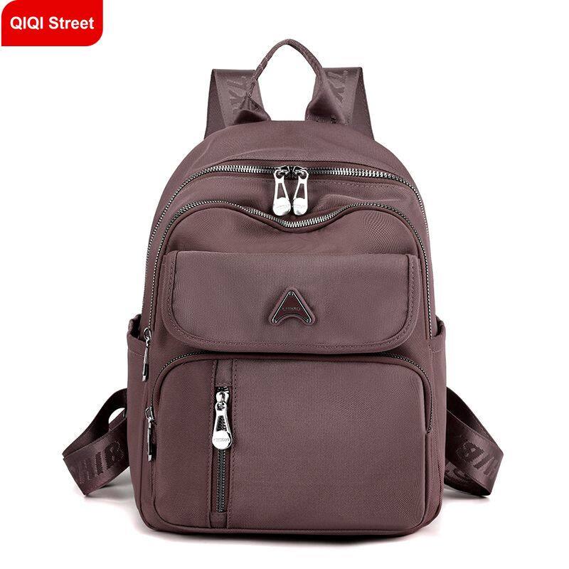 Fashion backpack, large capacity short-distance travel bag 2023 new, multi-layer large capacity casual waterproof nylon cloth bag