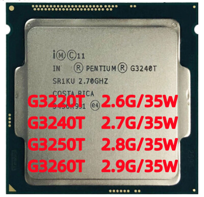 Cpu lõi kép pentium g3220t g3240t g3250t g3260t 35w lga1150 22 nanomet bộ xử lý máy tính để bàn