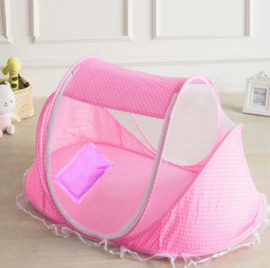 newborn bed with net