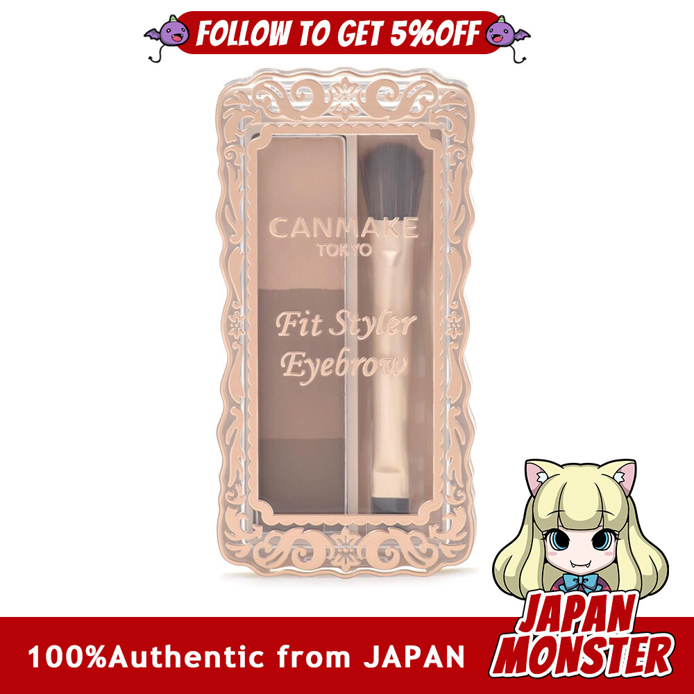 Canmake Fit Styler Eyebrow 01 Natural Brown 2g Eyebrow Natural Eyebrow Clean Eyebrow Japan