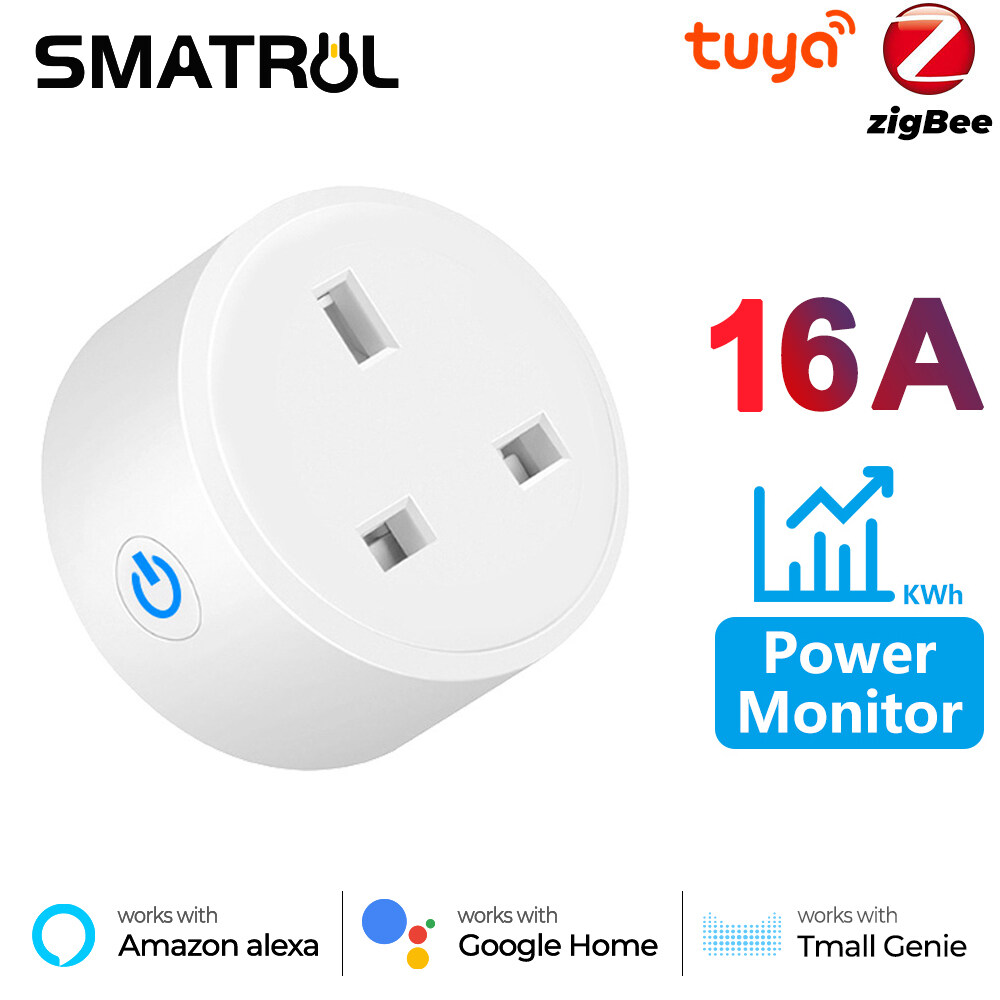 Lumive Smart Plug 16A UK WiFi Outlets Alexa & Google [2 Pcs]