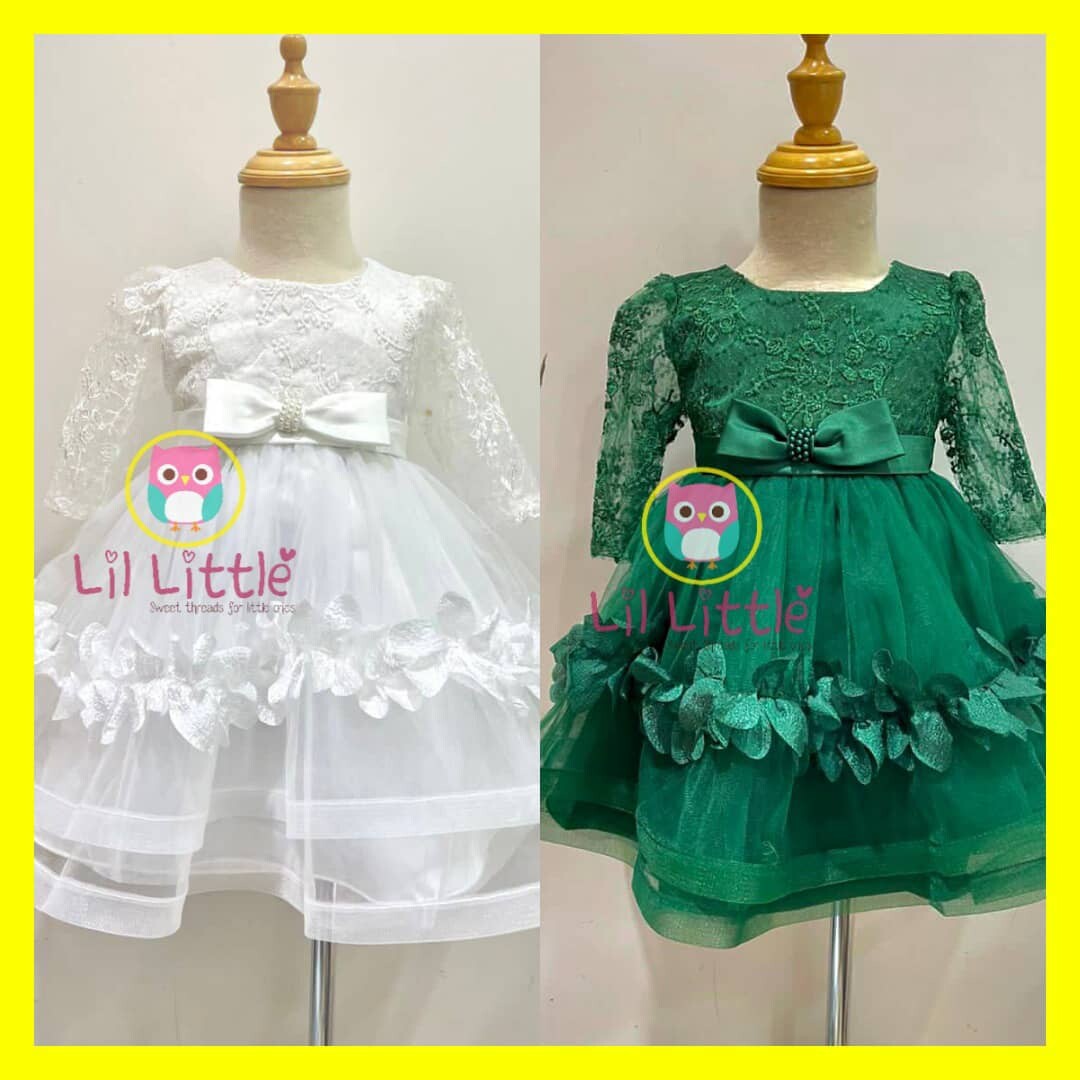 Lil Little BGD120 Baby Girl Dress Newborn Princess Dresses For Baby 1st Birthday Dress Infant Party Dress Tutu Dress Harga  79 Ringgit*Penghantaran Percuma