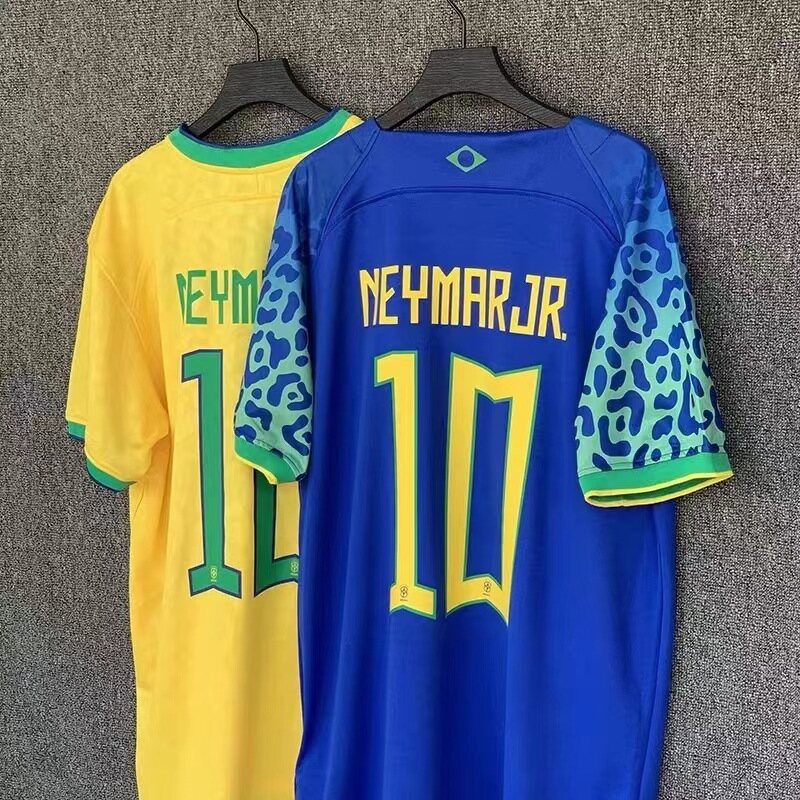 Áo thi đấu bóng đá đội tuyển brazil sân nhà sân khách world cup qatar 2022