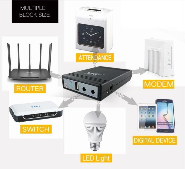 WGP for wifi router power backup (5+12+12 Volts 3 Output) 8800mAh 2 WGP for wifi router power backup (5+12+12 Volts 3 Output) 8800mAh - WGP for wifi router power backup (5+12+12 Volts 3 Output) 8800mAh buy online Bangladesh Gadget Corner