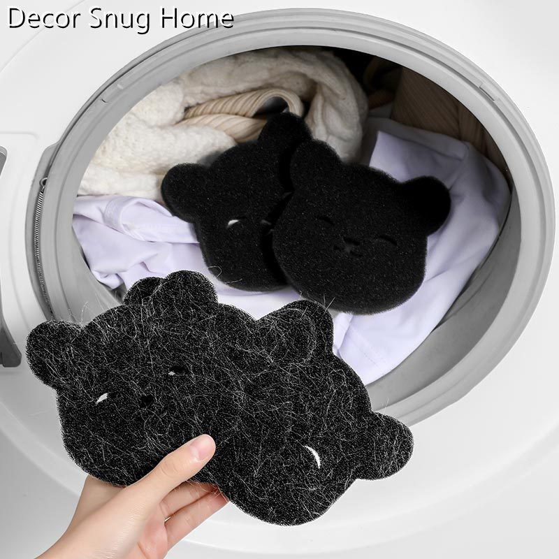 5Pcs Máy giặt tái sử dụng bóng giặt bóng sấy dụng cụ loại bỏ lông thú cưng Quần áo cho máy giặt