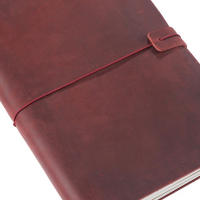 DUKEEN Genuine Leather Journal Travel Notebook Retro DIY Handmade Diary Portable Sketchbook Teacher Gift School Office Supplies