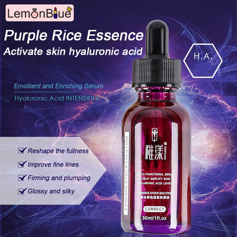 Gambar LemonBlue Multi Functionl Essence for Face to Help Amplify Skin s Hyaluronic Acid Levels Stock Firming Lotion