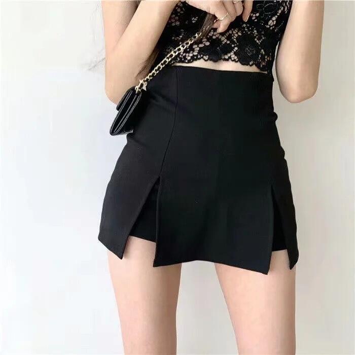 Short black 2024 skirt 4xl