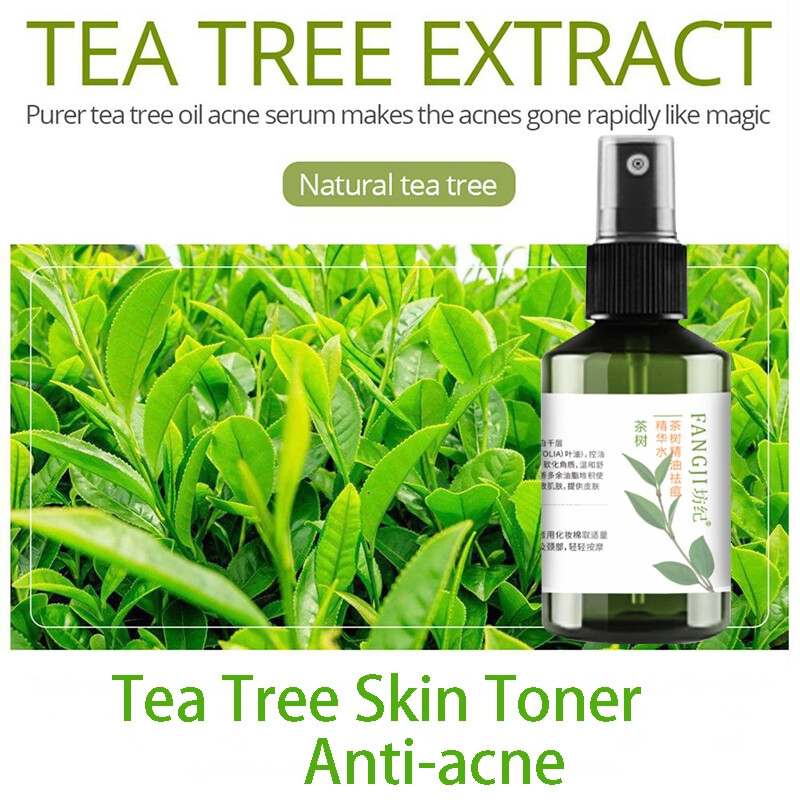 Gambar Tea Tree Acne Essence Face Toner 100ml Anti Acne and Anti Inflammation Moisturizing and Repairing Facial Skin Care