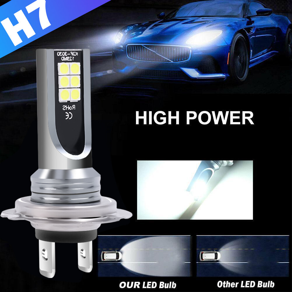 H1/H3/H4/H7 24W LED Car Fog Light Bulbs