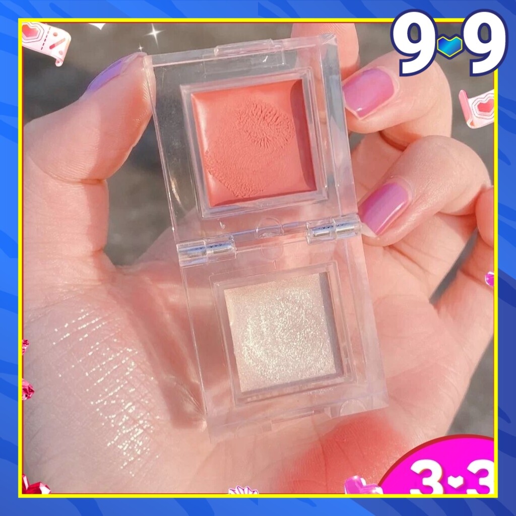 Gambar PinKu Blusher Ice Cube Highlight Gloss Make Up