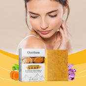 Oceaura Turmeric Lemon Soap Bar for Smooth, Bright Skin