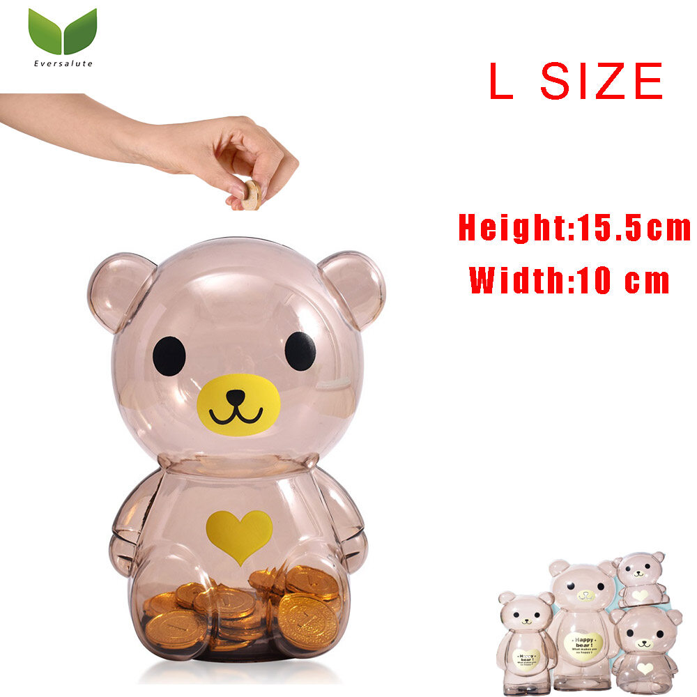 Eversalute Large Size Piggy Bank, Big Storage Space