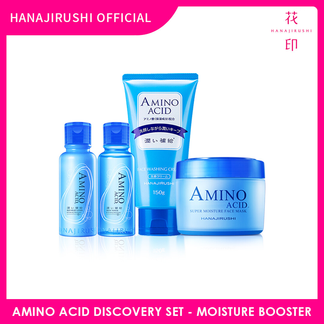 hanajirushi amino acid face washing cream