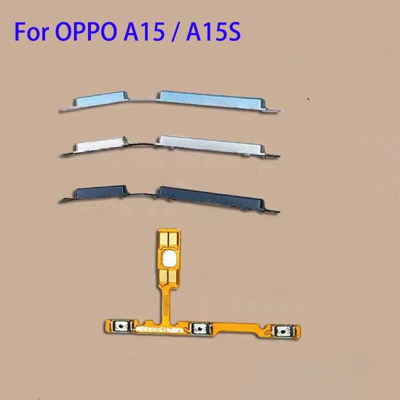 Nút âm lượng công tắc điện nút nguồn cáp dẻo cho OPPO A15/a15s Cáp dẻo phụ tùng thay thế